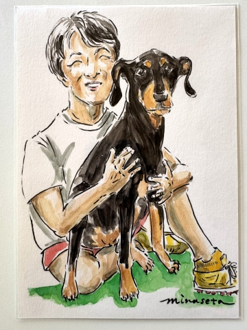 犬友から素敵なプレゼントが届いた 犬友から素敵なプレゼントが届いた
