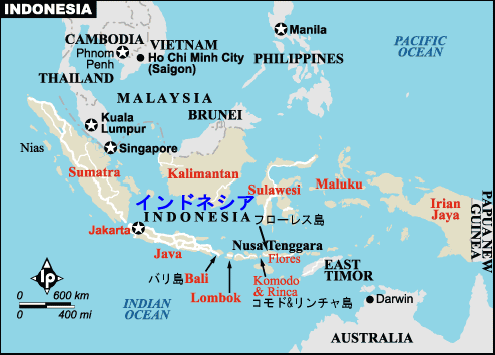 インドネシア全図
