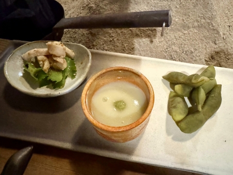 旬の黒枝豆も頂いた 旬の黒枝豆も頂いた