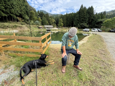ちょうど居合わせたオーナーさんと ちょうど居合わせたオーナーさんと