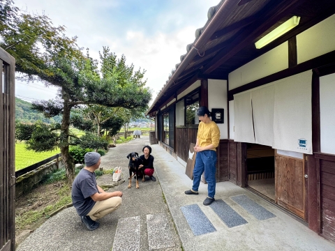 いろりの森到着 いろりの森到着