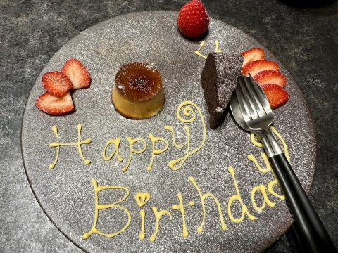 デザートプレート デザートプレート