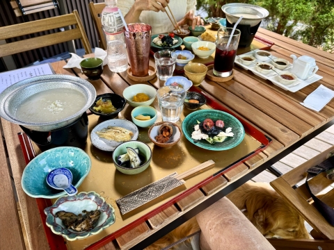 ゴージャスな朝粥膳 ゴージャスな朝粥膳