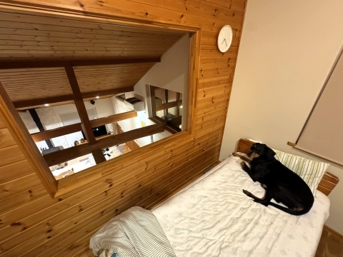 2階のベッドから 2階のベッドから