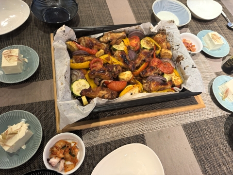 Hさんが用意してくれた夕飯 Hさんが用意してくれた夕飯