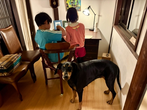 年の近い3人 年の近い3人